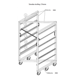 Z-Form Custom Smokehouse Cart Trolley