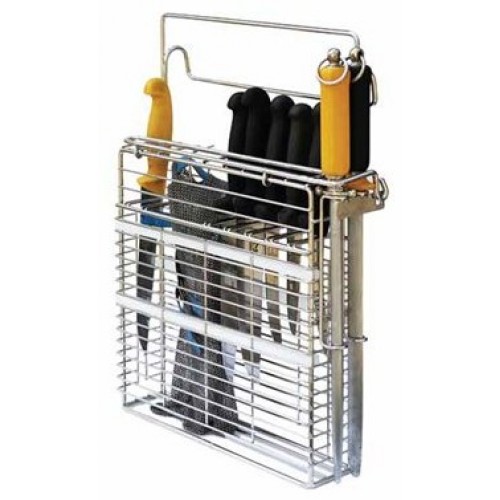 7 Knives 2 Steels & Glove Basket