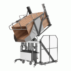 Wide Pallet Crate Combo Dumper