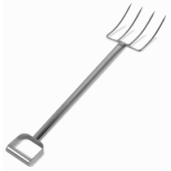 44" Stainless Steel Fork - 4 Tines