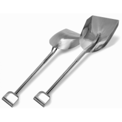 40" Stainless Steel Shovel